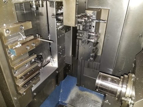 Miyano BX26S, Fanuc 18i-TB, 1 , 2006, Sub Spindle, 8,000 RPM, Iemca Loader