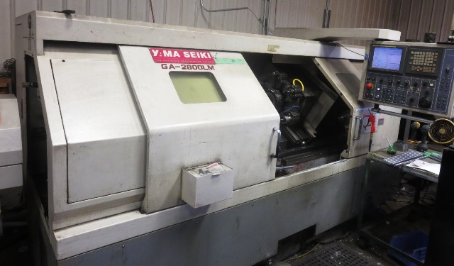 YAMA SEIKI GA2800LM, FANUC 18iTB, 10 Chk, 3 , 2006, Live tool, Prog Tail