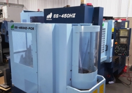 17.7 X, 15.7 Y, 15.7 Z, MATSUURA ES450HII, 2000, Fanuc 18i, HP Thru Spindle, TP