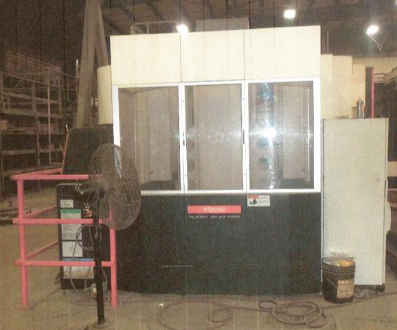 41.34 X, 35.43 Y, 38.58 Z, MAZAK HCN 6800-II, 2011, 16 Pallet Stockers