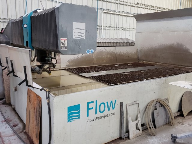 Flow M3B 4020, 2014, 5 axis head, Flowteach Control