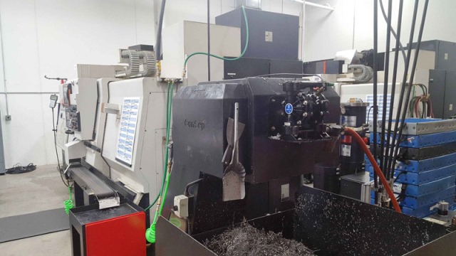 Mazak Integrex 2003ST, Mazatrol 640MT, 2 , 2004, Collet Chuck, Iemca Bar Loader