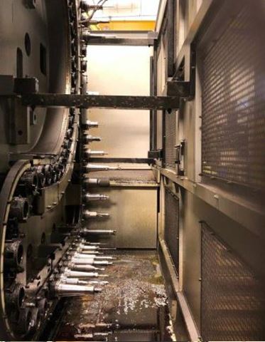 41.3 X, 35.4 Y, 38.6 Z, MORI SEIKI NH-6300 DCG II, 2011, HP TSC, Probe, 120 ATC