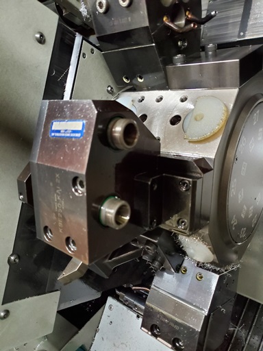 1-1/4 , CITIZEN M32V, 2004, 10-axis, Gang & Turret Y-axis, Bar Loader
