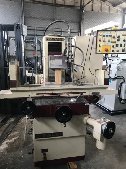 CHEVALIER, No. FSG-3A818, 3 Axis Hydraulic, Variable Feed, 5 hp
