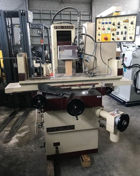 CHEVALIER, No. FSG-3A818, 3 Axis Hydraulic, Variable Feed, 5 hp