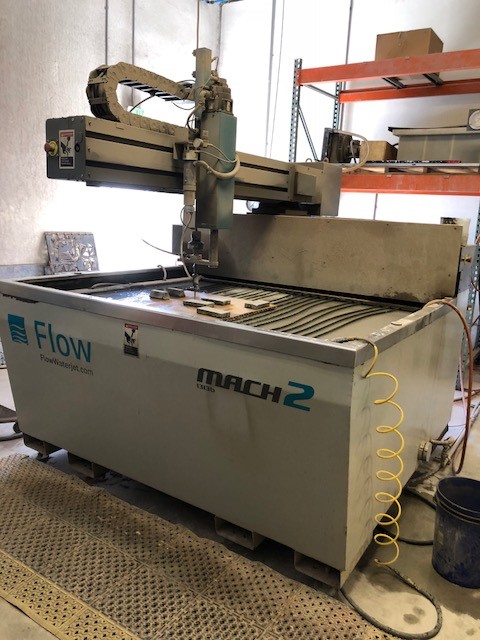 Flow Mach 2 1313B, 2012, 50 x 50 , 60,000 PSI