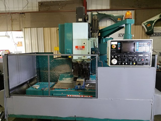 30 X, 16 Y, 18 Z, Matsuura MC-760V2, 1984, Yasnac MX1, 30 ATC, 6k RPM