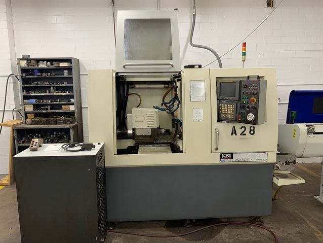 1-1/2 KSI SQC38, Fanuc 18iTB, 2006, 4Live/6OD/5+1+2ID/1+3BW, C Main/Sub, loader