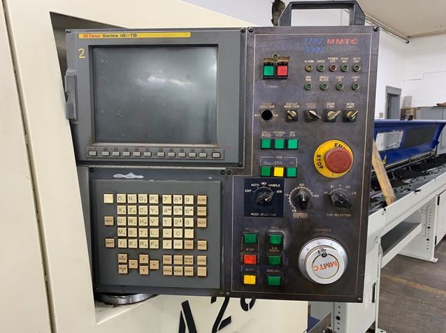 1-1/2 KSI SQC38, Fanuc 18iTB, 2006, 4Live/6OD/5+1+2ID/1+3BW, C Main/Sub, loader