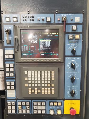 22.05 X, 22.05 Y, 23.6 Z, MAKINO A55E, 2002, Makino Pro3 Cntrl, Full 4th