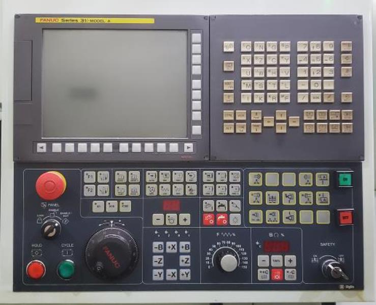 Eurotech B446/Y2, Fanuc, 2 , 2010, 8-axis, Dual Turrets, Spindles & Y-Axis
