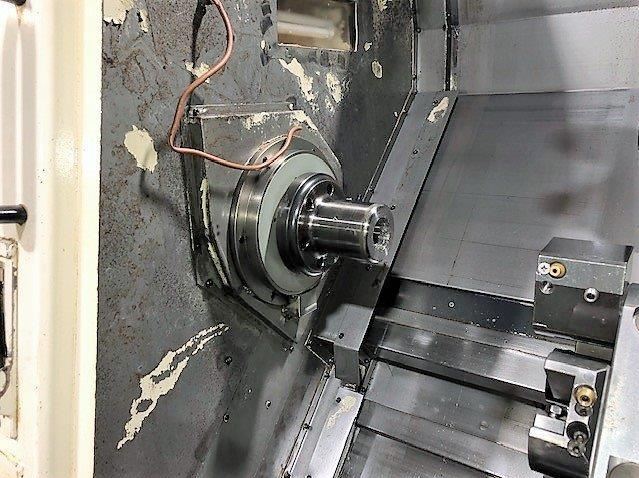 Okuma LU-15II/MW, OSP 7000L, 6 Chk, 1997, 4 Live, Conveyor, Bar Feed