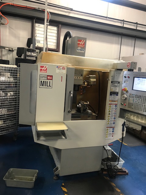 Haas Super Mini Mill, 16 X, 12 Y, 10 Z, 2005, Cat 40, 10 Tool ATC
