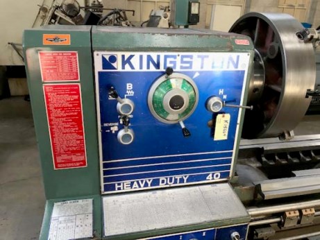 40 x 31 , Kingston HR5000, 2000, Heidenhain DRO, 24 Chk, Steady Rest, Tailstoc