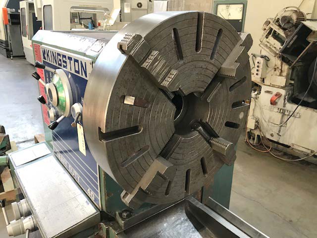 40 x 31 , Kingston HR5000, 2000, Heidenhain DRO, 24 Chk, Steady Rest, Tailstoc