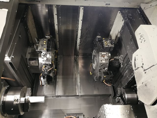 NAKAMURA TOME SUPER NTM3, FANUC 16I-TB, 2 1/2 , 2010, 3 Turret, Sub, Y-Axis
