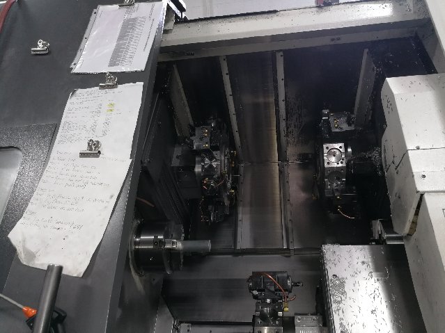 NAKAMURA TOME SUPER NTM3, FANUC 16I-TB, 2 1/2 , 2010, 3 Turret, Sub, Y-Axis