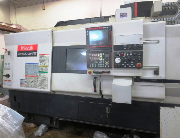 MAZAK INEGREX 200IIIST, FUSION 640MT, 2 , 2003, B-Axis Milling Head, HP, Iemca