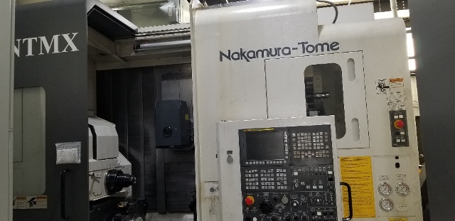NAKAMURA TOME SUPER NTMX,FANUC 31IA5,6 Chk,2 ,2012,HP&TSC Coolant,Mist,Probe