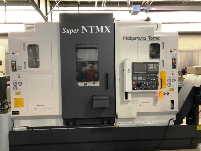 NAKAMURA TOME SUPER NTMX,FANUC 31IA5,6 Chk,2 ,2012,HP&TSC Coolant,Mist,Probe