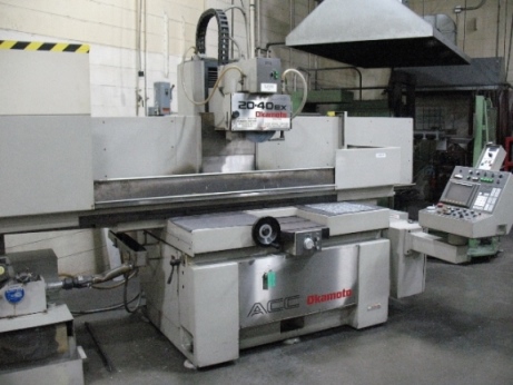 Okamoto ACC-20.40EX, Fanuc, 2000, Auto Dresser, Transformer, Wheel Adapter