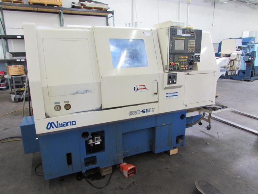 Miyano BND-51SY, Fanuc, 6 Chk, 2 , 2004, Live Tools, HPC, LNS Bar Loader
