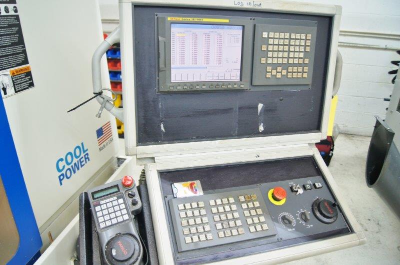 40 X, 20 Y, 20 Z, Fadal 4020HT, 2005, Fanuc 18i-MB5, 10K RPM, High Pressure Wash