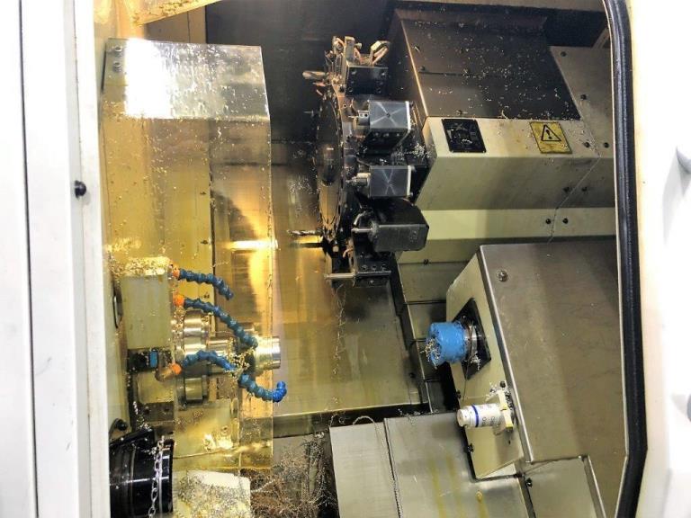 Hardinge Elite 27MS, Fanuc 18iTB, 1 , 2007, 5C Collet, Full C Main/Sub