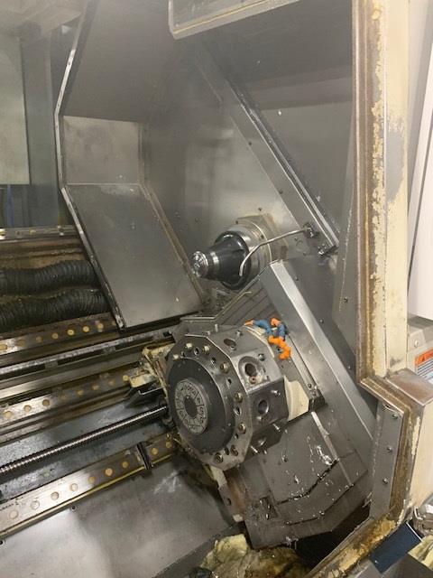 OKUMA LT200MY, OSP P100L, 2 , 2005, Sub, C-Axis, Live Tool, Y-Axis