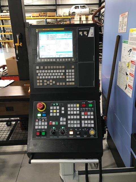 118 X, 33 Y, 31 Z, Doosan VCF 850L, 2015, Fanuc i, Conveyor, 60 ATC, 12,000 RPM