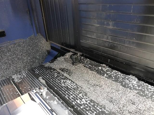 118 X, 33 Y, 31 Z, Doosan VCF 850L, 2015, Fanuc i, Conveyor, 60 ATC, 12,000 RPM