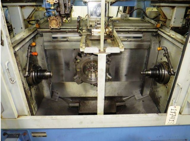 TAKAMAZ XD-10I, FANUC 21I-T, 6 Chk, 2006, Gantry Loader, ED80 CNC Loading System