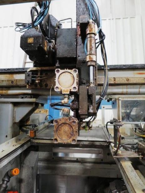 TAKAMAZ XD-10I, FANUC 21I-T, 6 Chk, 2006, Gantry Loader, ED80 CNC Loading System
