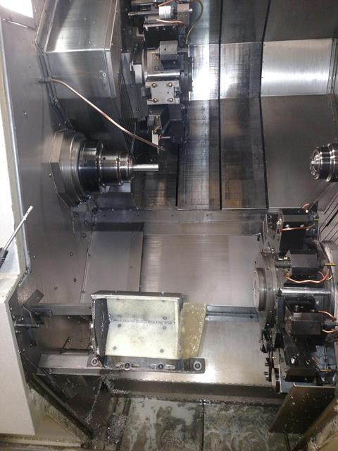 OKUMA LT-200M, OSP E100L, 6 Chk, 2 , 2007, Twin Turret, Twin Spindle,Live