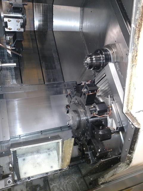 OKUMA LT-200M, OSP E100L, 6 Chk, 2 , 2007, Twin Turret, Twin Spindle,Live