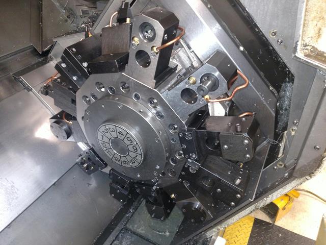 OKUMA LT-200M, OSP E100L, 6 Chk, 2 , 2007, Twin Turret, Twin Spindle,Live