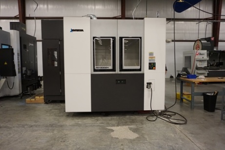 29.9 X, 29.9 Y, 29.9 Z, OKUMA MB5000H, 2018, 146 Matrix ATC, HP Coolant, Mist