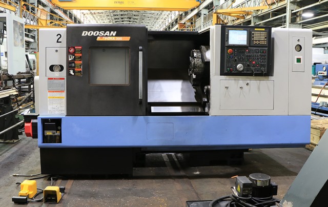 DOOSAN PUMA 300C, FANUC 21IT, 12 Chk, 4 , 2007, Tail, Tool Setter, Chip