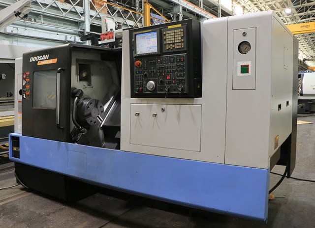 DOOSAN PUMA 300C, FANUC 21IT, 12 Chk, 4 , 2007, Tail, Tool Setter, Chip