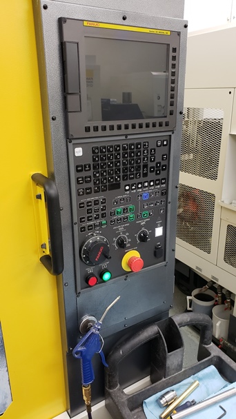 Fanuc Robodrill D14MIB5, Fanuc 30I, 2018, 4th Axis Rotary Table