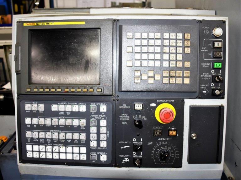 1 1/4 , STAR, SV32JII, FANUC 18iT, 2002, Gang+Turret, Iemca