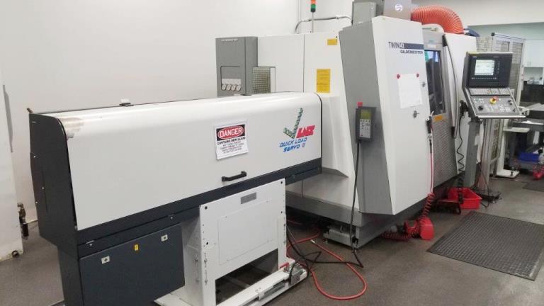 GILDEMEISTER MF TWIN 42Y, SIEMENS 840D, 4 , LNS QLServo S2 BF