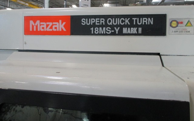 MAZAK SQT18MSYII, MAZATROL TPLUS, 10 Chk, 2 1/2 , 1997, Very Clean, Tooling