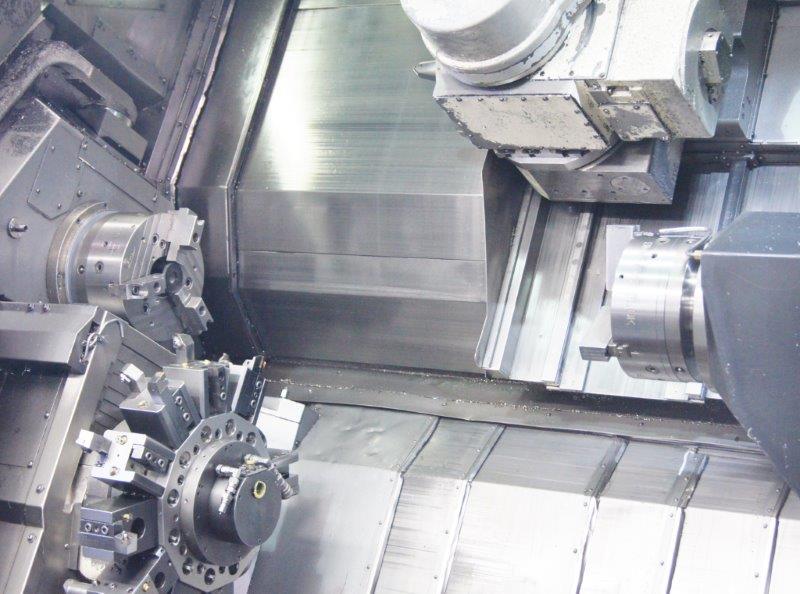 Okuma MacTurn 350W, OSP-E100L, 10 Chk, 2 , 2003, 12K RPM, B & Y-Axis, HPC