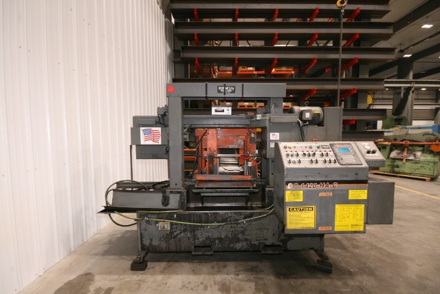 14 x 20 , HE&M DC 1420HA C, Auto Shut Off, Split Main Vise, Auger, Jogging