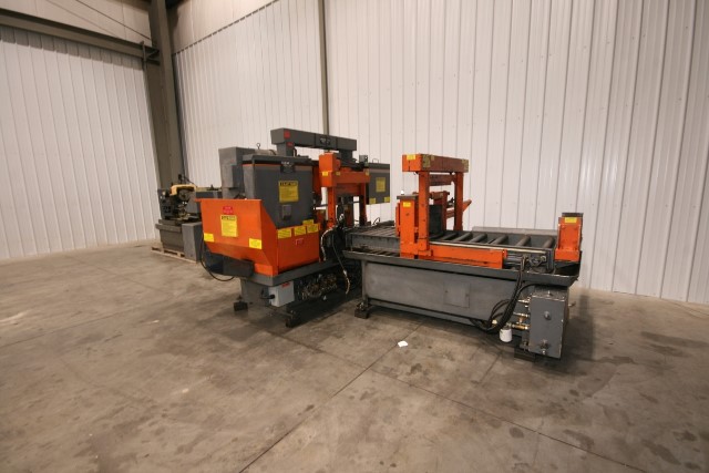 14 x 20 , HE&M DC 1420HA C, Auto Shut Off, Split Main Vise, Auger, Jogging