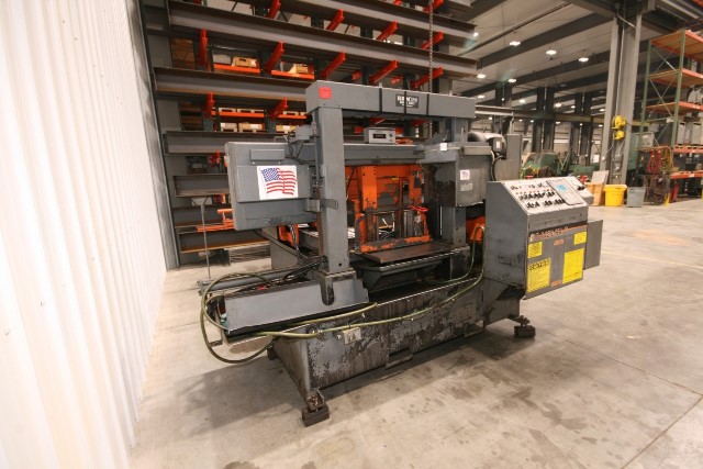 14 x 20 , HE&M DC 1420HA C, Auto Shut Off, Split Main Vise, Auger, Jogging