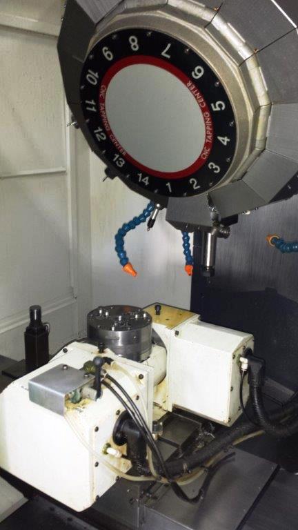 Brother TC-S2C-0, Brother, 2006, 31.5 x 12.6 , 5-Axis Trunnion, Fanuc Robot