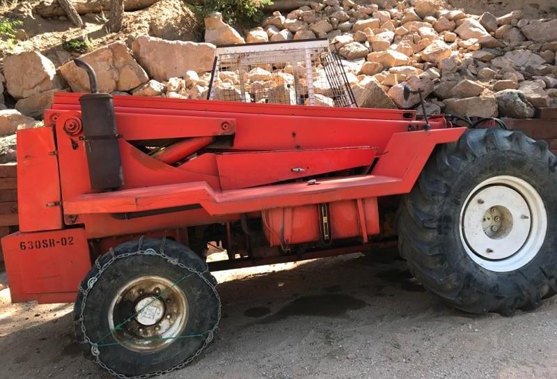 30 Ft SELLECK TP-249 1985, Telehandler